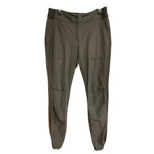 REI Screeline Women’s Technical Pants 127077 Green Hiking Outdoors Sz 12 34x32